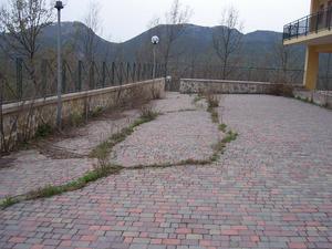 frana parte anteriore casa anziani